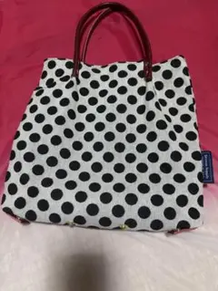 ドット柄バッグ