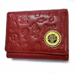 美品 サマンサタバサ プチチョイス ディズニー ピノキオ 口金折財布 赤 ミニのサムネイル