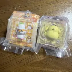 サンリオ　パッケージミニチュアコレクション　ポムポムプリン　コロコロクリリン