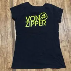 VONZIPPER Tシャツ ブラック イエロー　半袖のサムネイル