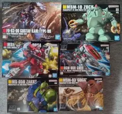 HG ガンプラ セット 6種
