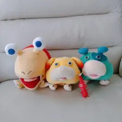 ピクミン ぬいぐるみ まとめ売り オッチン モス チャッピー 赤ピクミン