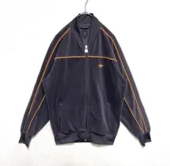 adidas ATP復刻 SSTベロアジャージ ブラウン オレンジ 刺繍 古着