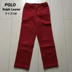 子供服 Polo Ralph Lauren 赤 コーデュロイ パンツ