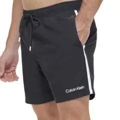Calvin Klein 水着 Lサイズ ブラック 黒 - メルカリ