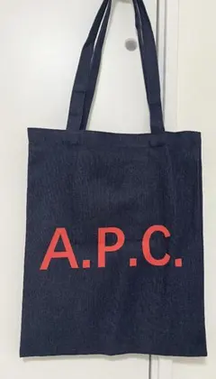 A.P.C. デニムトートバッグ