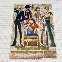 ONE PIECE アニメ B5 下敷き ワンピース ルフィ ゾロ ナミ サンジ