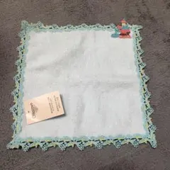 近沢レース ハンカチ わかさぎ釣り サーモンピンク