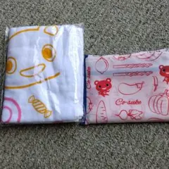 【新品】CO-OP コーすけフェイスタオル&エコバッグ