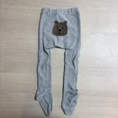 GAP ベビータイツ　くま刺繍