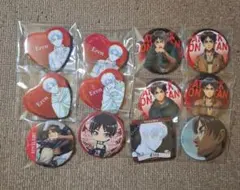 進撃の巨人　エレン　缶バッジ　まとめ売り