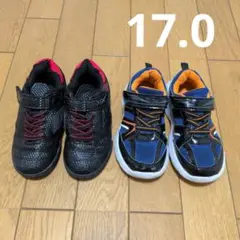 キッズスニーカー　2足
