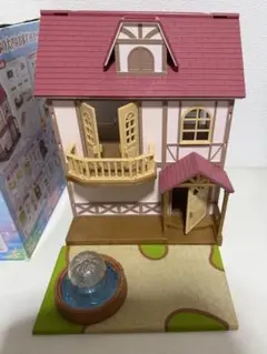 シルバニアファミリー きらめくふん水の大きなお家　まとめ売り　ジャンク品
