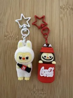 ラブブ キャラクターキーホルダー2個セット
