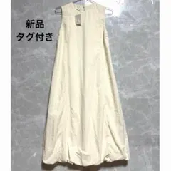 トゥレドゥアンサンブル バックリボン リネンマキシワンピース バイ 
