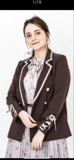 レース テーラードジャケット