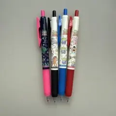 【廃番 】サラサクリップxトイストーリー0.5mm ピンクボールペン 4色セット