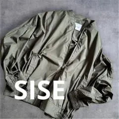 【極美品】SISE シセ/定番ナイロンバルーンブルゾン オリーブ色 /サイズ１