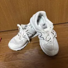 New Balance 574 ホワイトスニーカー