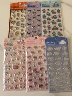サンリオ　ぷっくりシール　6セット　キャンドゥ②