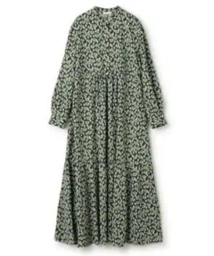 定価4万円 TOMORROWLAND　ballysey　ロングワンピース 緑