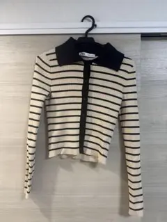 ZARA ボーダーニット