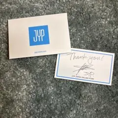 J.Y. Park JYP JAPAN ONLINE STORE 特典カード