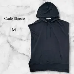【キューティーブロンド 】Cutie Blonde ノースリーブ パーカー Mのサムネイル