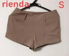 y2k リエンダ rienda ショートパンツ ベージュ 平成 ギャル Sのサムネイル