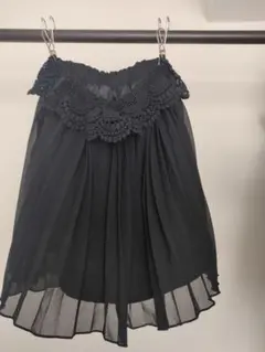黒いプリーツスカート サイズ140