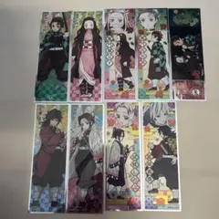 鬼滅の刃 ロングステッカー 9枚セット