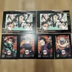 鬼滅の刃　映画入場特典　ポスター　アートスタンド　すきや　おまけ付