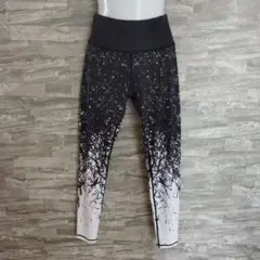 スプラッター模様 ヨガパンツ Lサイズ