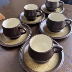 NITO ノリタケ カップ・ソーサー 5個セット