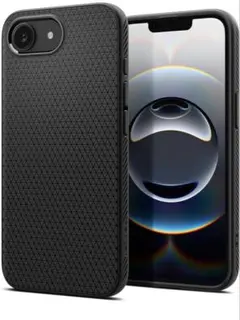 Spigen iPhone 17eケース リキッド・エア マット・ブラック