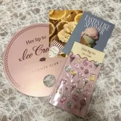 Her lip to Ice Cream ステッカー ポストカード うちわ