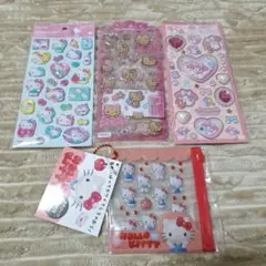 ハローキティ 、 マイメロ シールSET