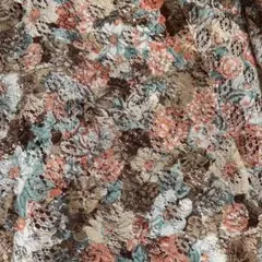 お値下げ！花柄透かし　フレアスカート　レトロ　ビンテージ　春　夏　春色　ガーリー