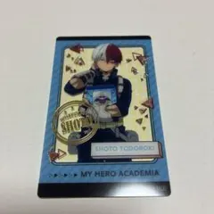 僕のヒーローアカデミア ナムコ限定 クリアイラストシート 轟焦凍 レア