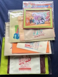 ズートピア2　Happyくじ　J賞　Ｋ賞　ステッカー　ジッパーバッグ　4個セット