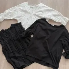 GU GRL レース シャツ セットのサムネイル