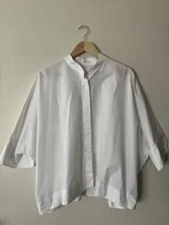 UNIQLO➕Jジルサンダー五分袖ホワイトシャツ Lサイズ