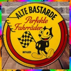 【ブリキ看板】フィリックス レーシング ガレージ インテリア アメリカン雑貨のサムネイル