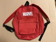 MARVEL リュック レッド　補修跡あり