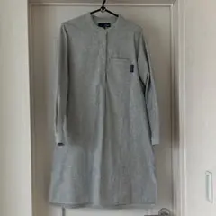 LOGOS DAYS グレー 長袖ワンピース Mサイズ