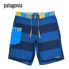 patagonia ボード ショーツ スイムショーツ 水陸両用 紺 青 34のサムネイル