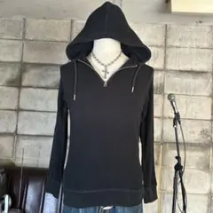 Diesel grunge hoodie ハーフジップ　サーマル　ワッフル生地のサムネイル