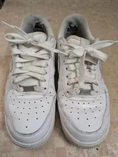 ★NIKE★DD8959-100レディース エアフォースワン 24cm 白 革