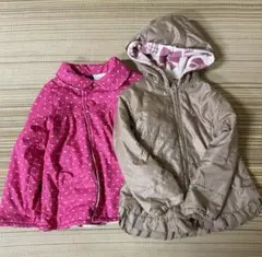 まとめ売り！110センチジャンバー　中綿　ムージョンジョン