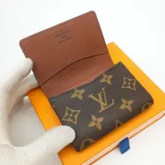 【美品S】ルイヴィトン　カルトドゥヴィジット　モノグラム　名刺入れ